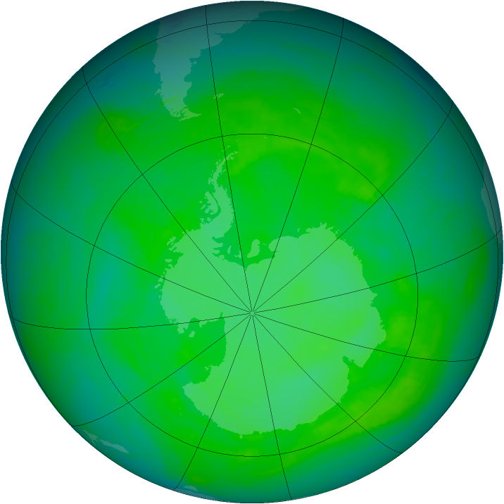 Ozone Map 1988-12-05